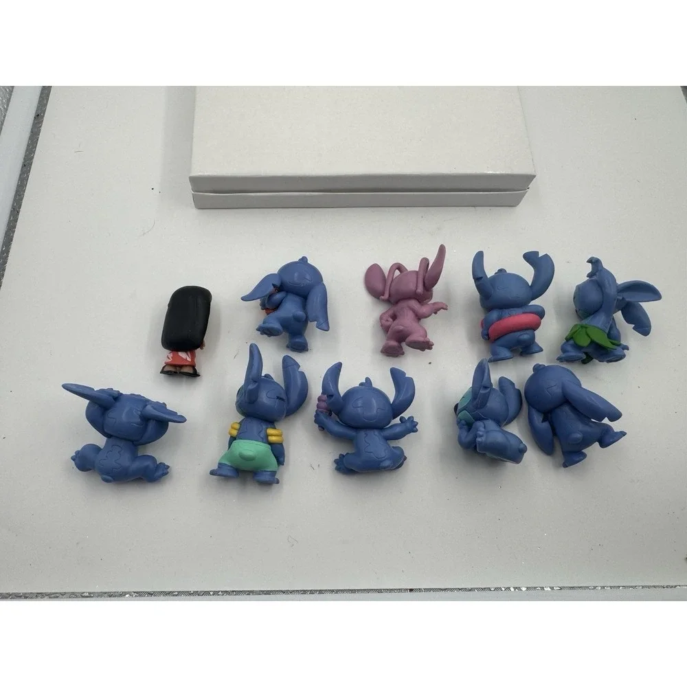 Lilo & Stitch Lot Of 10 Disney Stitch Mini Figures Just Play Hula Gift Cape
